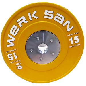 IWF APPROVED COMPETITION PLATE 15 KG %>