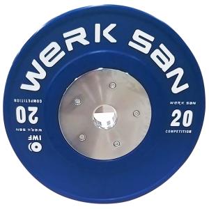 IWF APPROVED COMPETITION PLATE 20 KG %>
