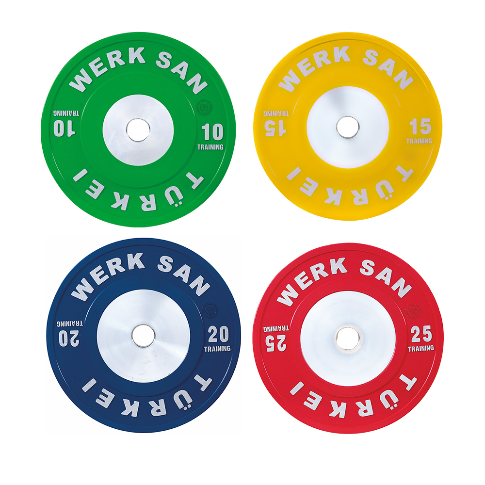 IWF APPROVED TRAINING WEIGHT PLATES - KG