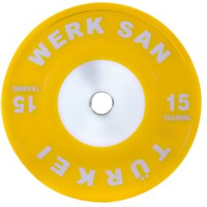 IWF APPROVED TRAINING 15 KG PLATE %>