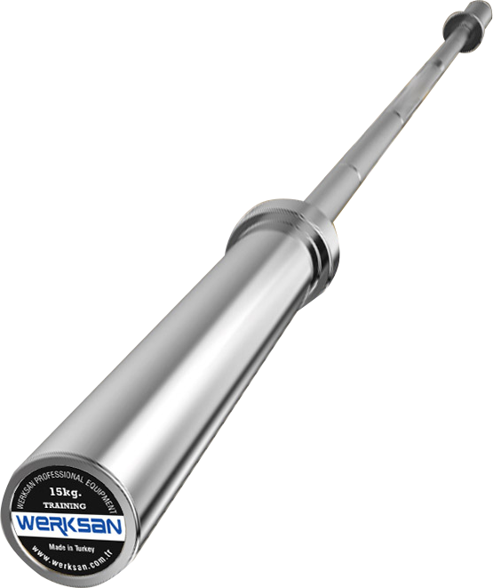 IWF APPROVED  TRAINING BARBELL 15 KG