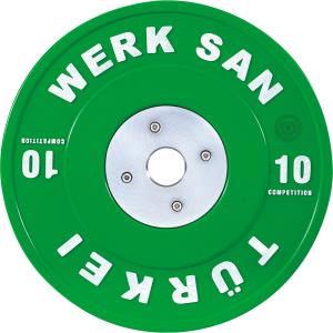 IWF APPROVED COMPETITION 10 KG PLATE %>