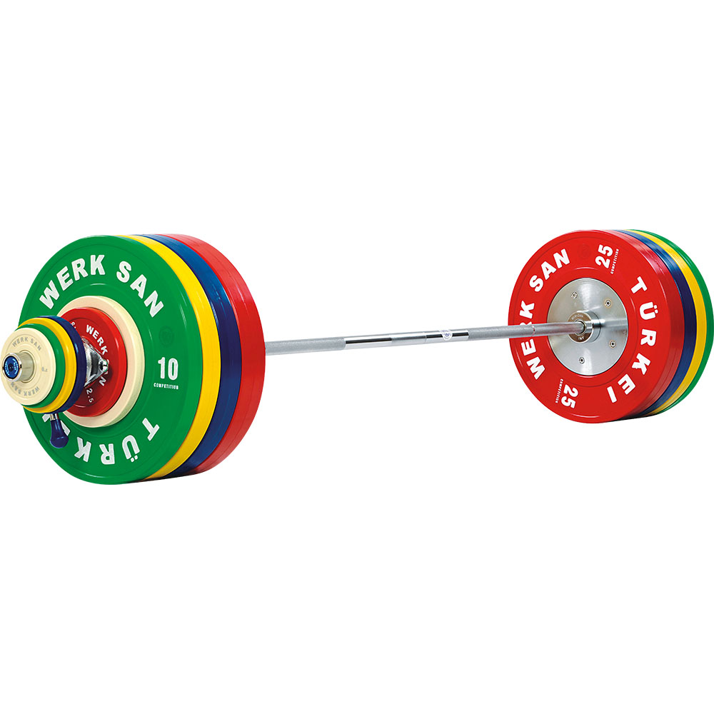IWF APPROVED COMPETITION MEN 190 KG SET